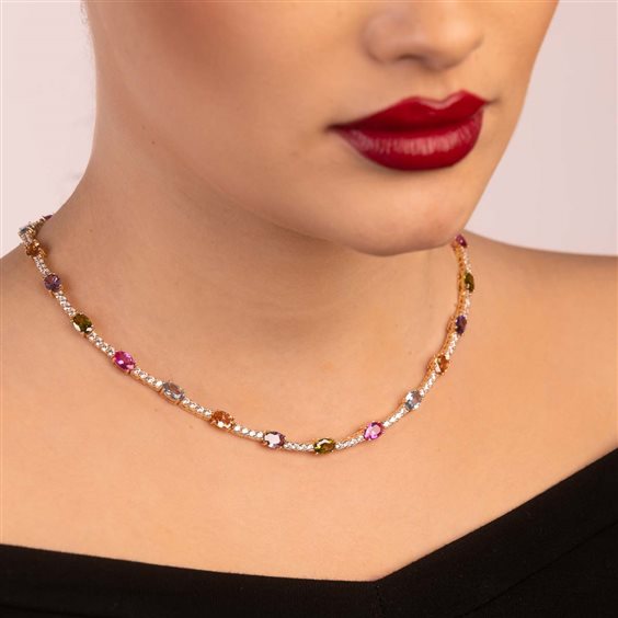 Necklace Ultima Edizione Woman in Silver CAO4515 - CAO4515